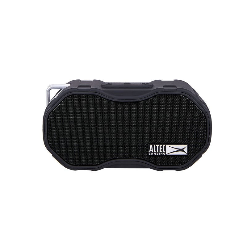 Altec Lansing مكبر صوت بلوتوث ألتك لانسنج بيبي بوم XL - مقاوم للماء، لاسلكي ومحمول للسفر والاستخدام الخارجي، صوت عميق وعالي، 1 عبوة، أسود - Image 1
